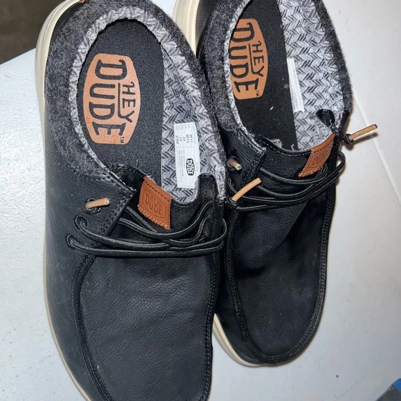 Hey Dude | Shoes | Hey Dude Black Loafers Slipons Casual  display picture 2